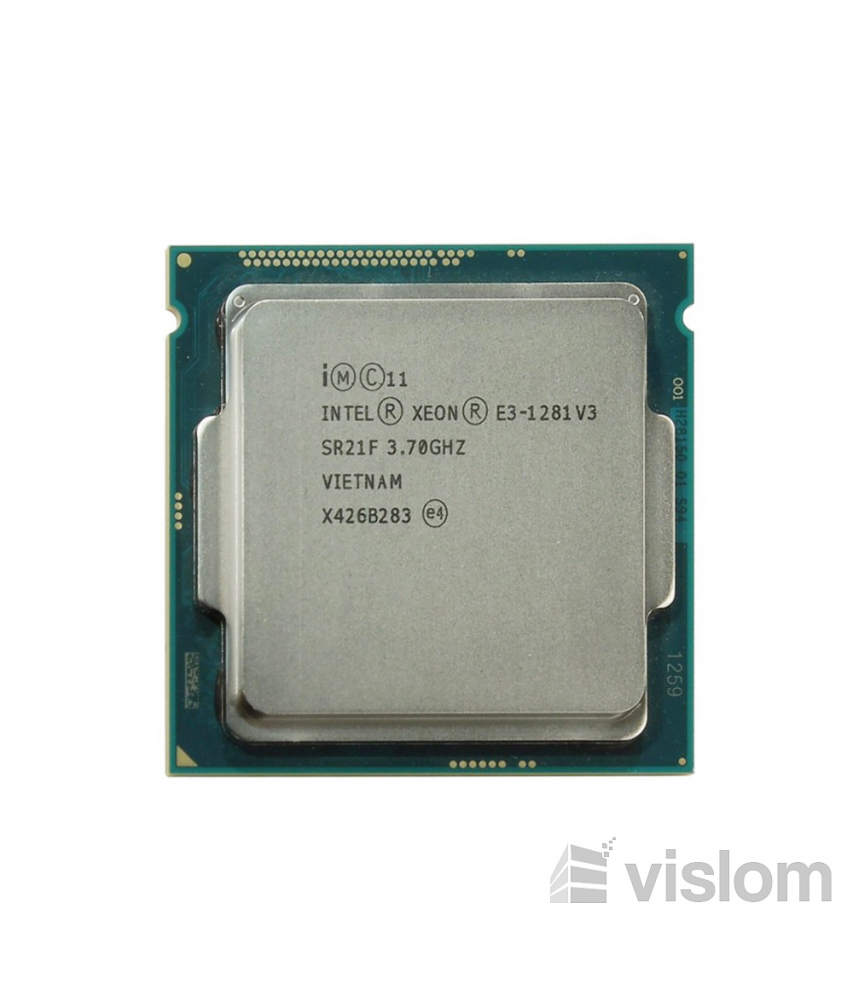 Intel Xeon E3-1281 v3 - 4+4 Çekirdek 3,70 GHz