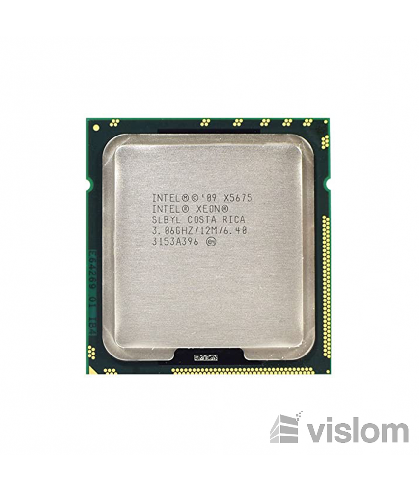 Intel Xeon X5675 İşlemci - 6+6 Çekirdek 3,06 GHz